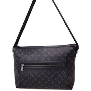 Louis Vuitton Monogram Eclipse Black Odyssey Messenger Shoulder Bag